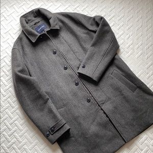 Men’s Long Wool Coat